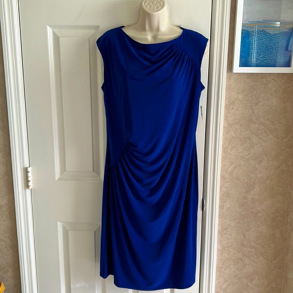 NWT AMERICAN LIVING Sleeveless Faux Wrap Dress